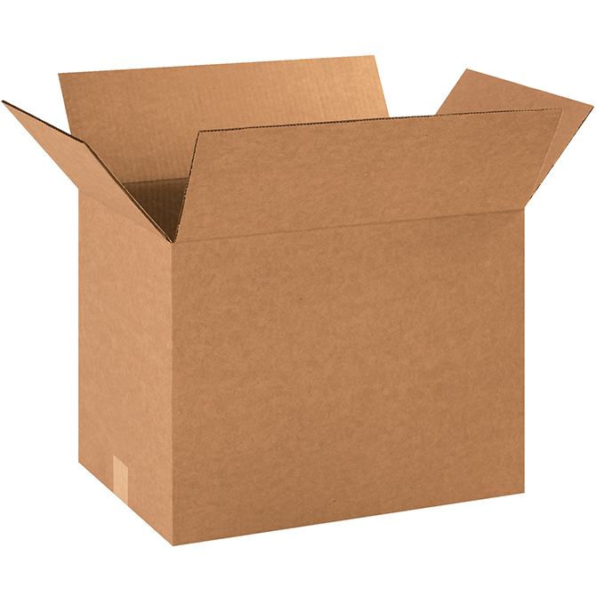 18 X 12 X 14" ECT-32 RSC Corrugated Box, 25 Boxes/Bundle