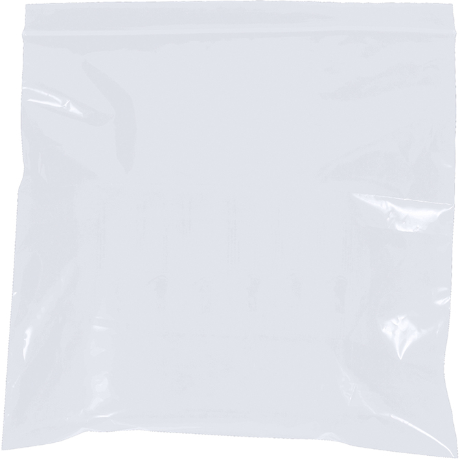 9 X 12" - 2 MIL Reclosable Bags, White, 1000/CASE
