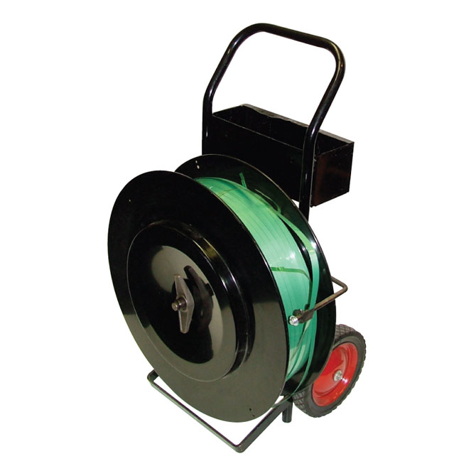 Mip 5200 Standard Plastic Or Steel Strapping Dispenser Cart