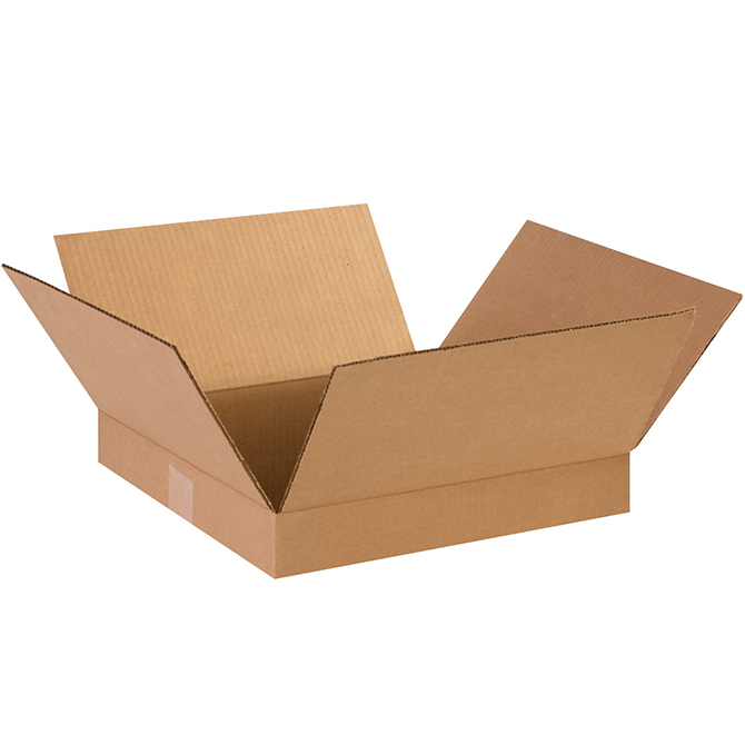14 X 14 X 2" ECT-32 RSC Corrugated Box, 25 Boxes/Bundle