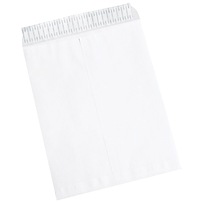 12" X 15.5" Self-Seal Envelopes, White, 500/Case