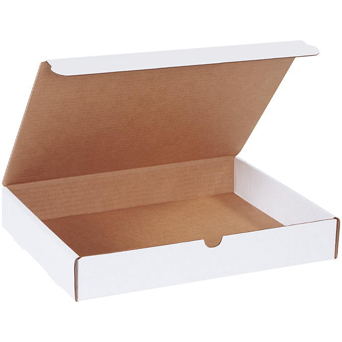 13 X 10 X 2" White Literature Mailer, 50 Mailers/Bundle