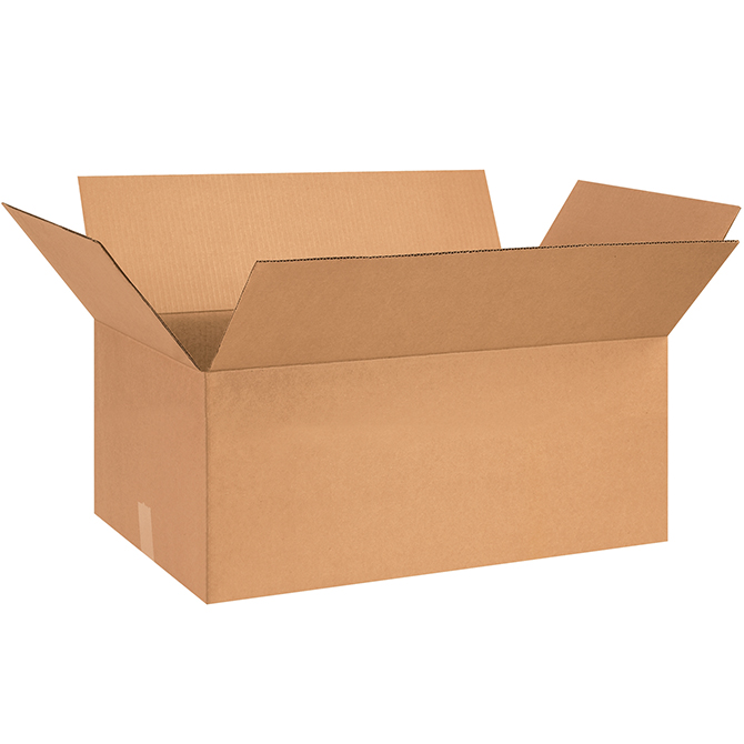 26 X 16 X 10" ECT-32 RSC Corrugated Box, 20 Boxes/Bundle