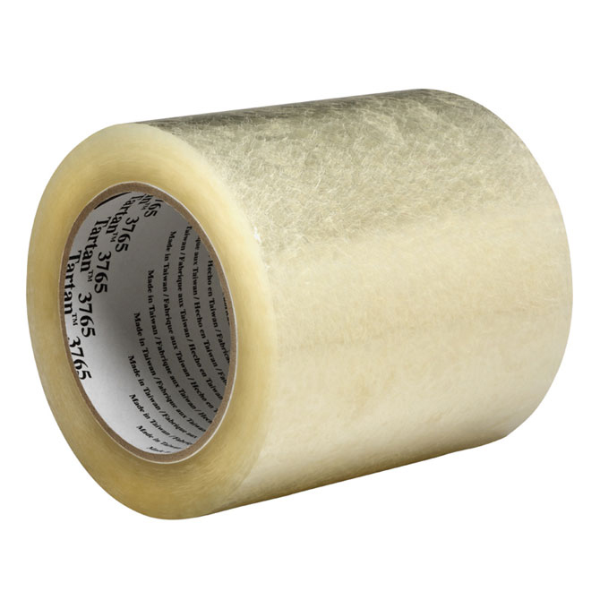 3M 3765 Label Protection Tape - 4" X 72 Yds., 12 Rolls/Case