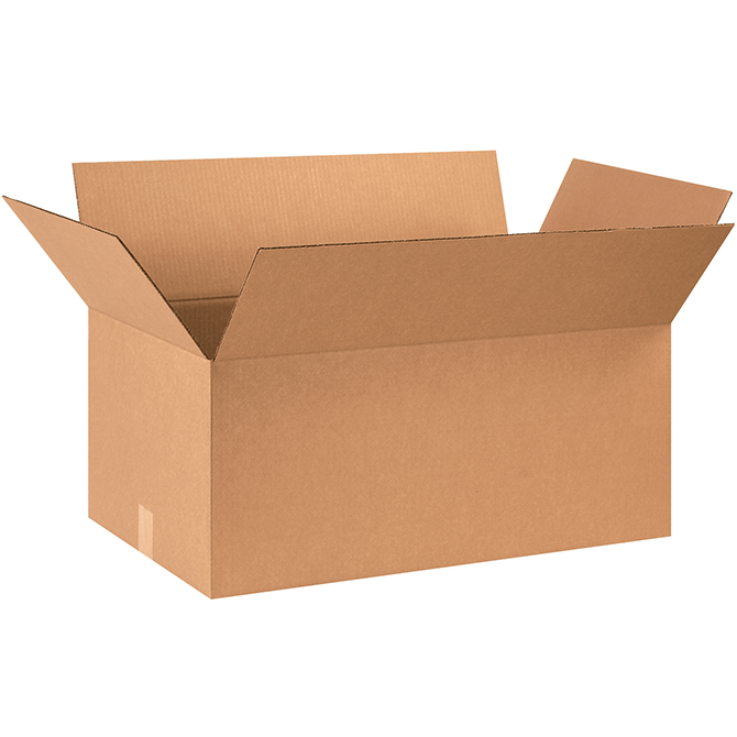 28 X 16 X 12" ECT-32 RSC Corrugated Box, 10 Boxes/Bundle