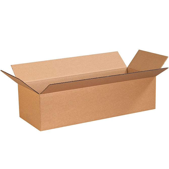 24 X 9 X 6" ECT-32 RSC Corrugated Box, 25 Boxes/Bundle