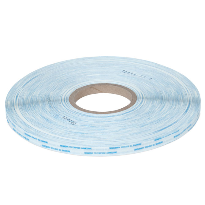 Double Coated Extended Liner Tape - 1" X 1300 FT., White, 5 Rolls/Case