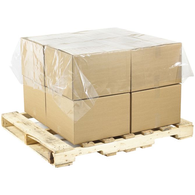 20 FT. X 100 FT. - 4 MIL Poly Sheeting, Center-Fold, Clear