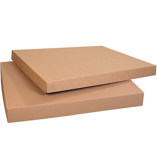 49.25 X 25.25 X 4" ECT-44 RSC Bulk Bin Lid, 5 Lids/Bundle
