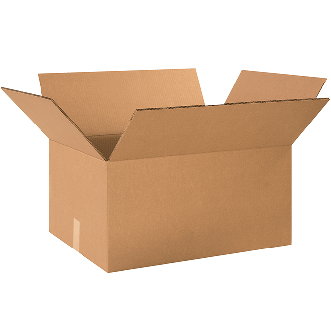 24 X 14 X 12" ECT-48 RSC Double Wall Box, 15 Boxes/Bundle