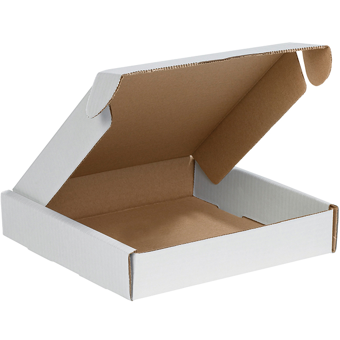 10 X 10 X 2" White Deluxe Literature Mailer, 50 Mailers/Bundle