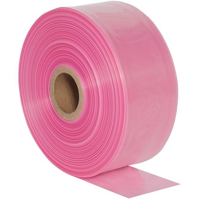 16" X 1075 FT. - 4 MIL Poly Tubing, Anti-Static