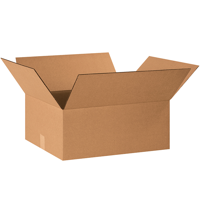20 X 15 X 9" ECT-32 RSC Corrugated Box, 25 Boxes/Bundle