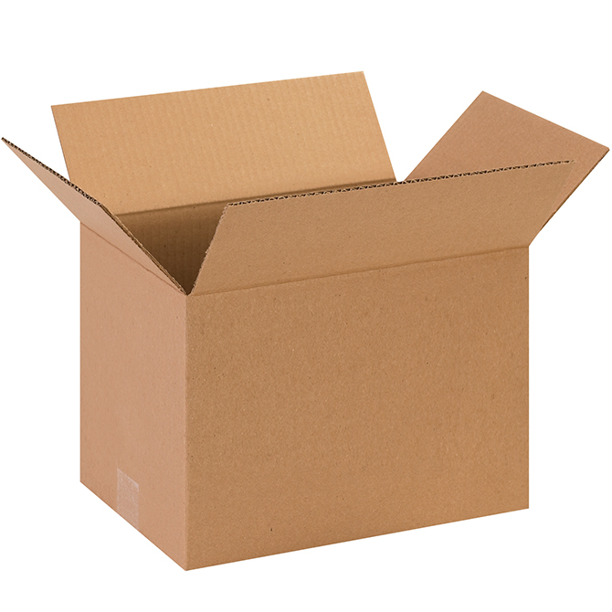 13 X 9 X 9" ECT-32 RSC Corrugated Box, 25 Boxes/Bundle