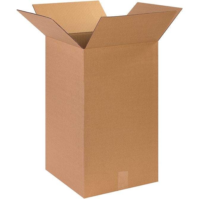 14 X 14 X 24" ECT-32 RSC Corrugated Box, 15 Boxes/Bundle