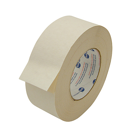 Intertape 591 Double Coated Paper Tape - 1" X 36 Yds., Beige, 36 Rolls/Case