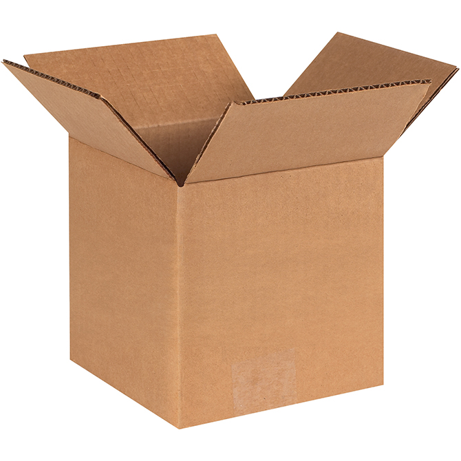 6 X 6 X 6" ECT-44 Heavy Duty Corrugated Box, 25 Boxes/Bundle