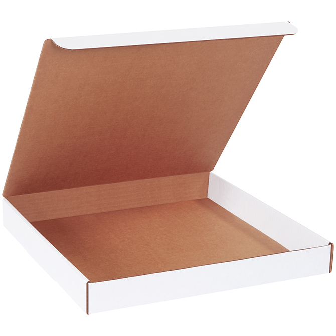 16 X 16 X 2" White Literature Mailer, 50 Mailers/Bundle