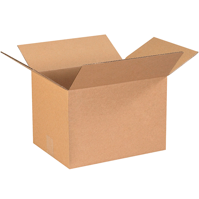 13.25 X 10.25 X 9" ECT-32 RSC Corrugated Box, 25 Boxes/Bundle