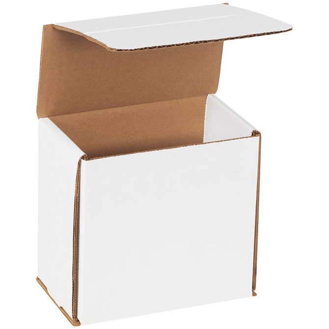 5 X 3 X 5" White Corrugated Mailer, 50 Mailers/Bundle