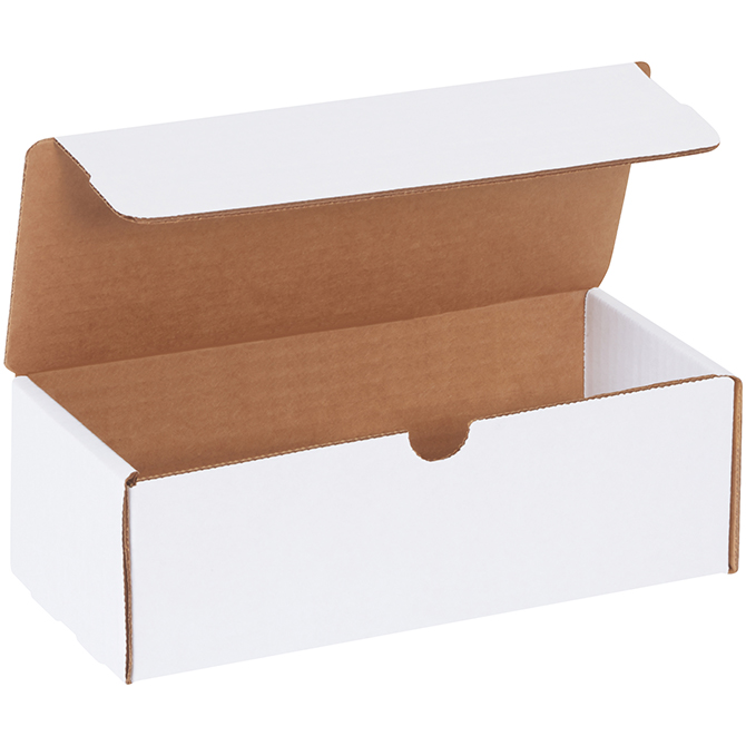 9 X 4 X 3" White Literature Mailer, 50 Mailers/Bundle