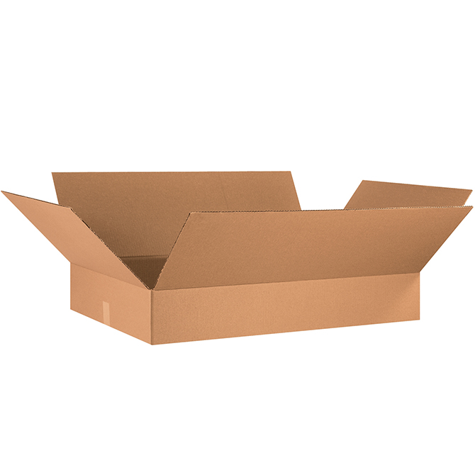 34 X 21 X 6" ECT-32 RSC Corrugated Box, 10 Boxes/Bundle