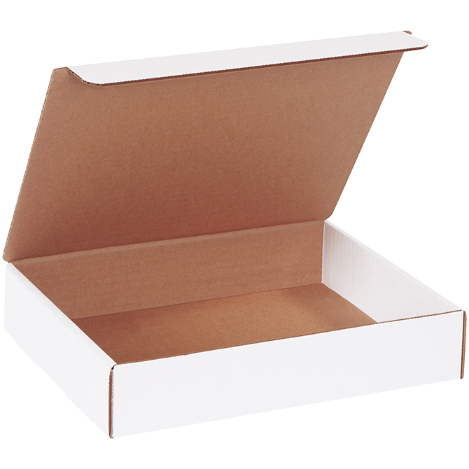 10.25 X 8.25 X 2" White Literature Mailer, 50 Mailers/Bundle