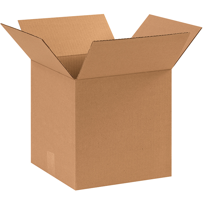 11 X 11 X 11" ECT-32 RSC Corrugated Box, 25 Boxes/Bundle