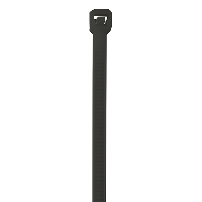 Cable Ties - 6", 40 LB., Black UV, 1000/Case