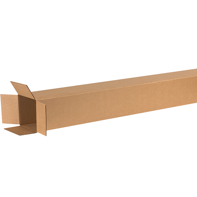 6 X 6 X 72" ECT-32 RSC Corrugated Box, 15 Boxes/Bundle