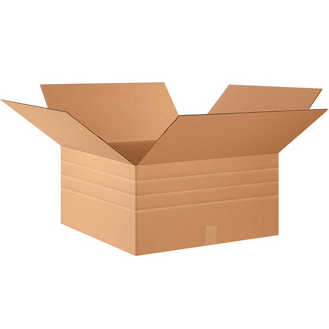 24 X 24 X 12/10/8/6" ECT-32 Multi-Depth Box, 10 Boxes/Bundle