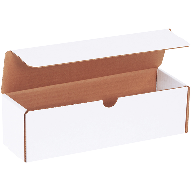 10 X 3 X 3" White Literature Mailer, 50 Mailers/Bundle