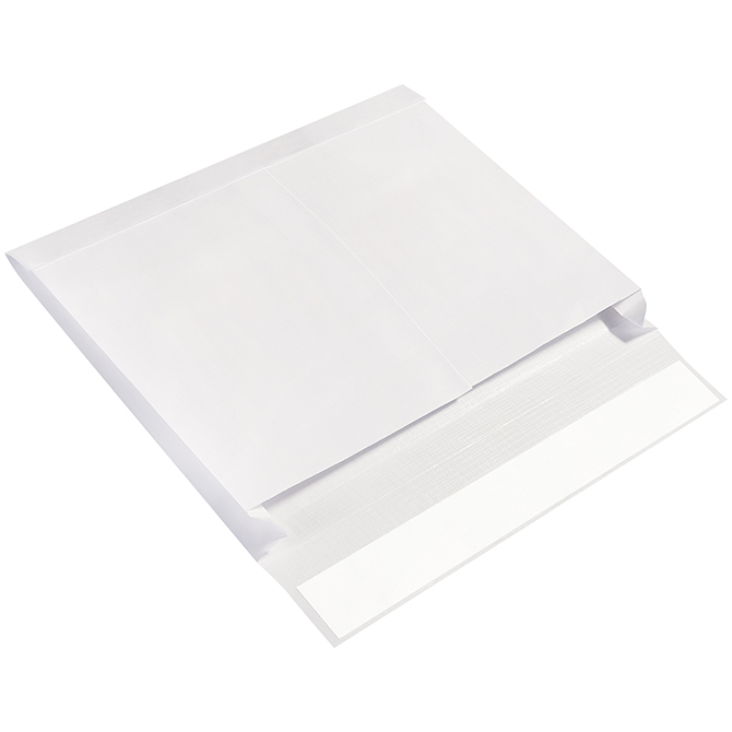 10 X 15 X 2" Expandable Ship-Lite Envelopes, Side-Open, White, 100/Case