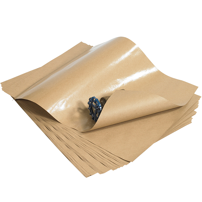 18 X 24" - 50 LB. Poly Coated Kraft Paper Sheets, 830 Sheets/Case