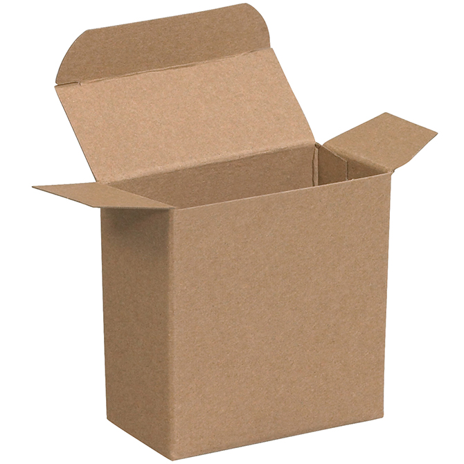 2.375 X.875 X 2.375" - .024" Thick Chipboard Box,