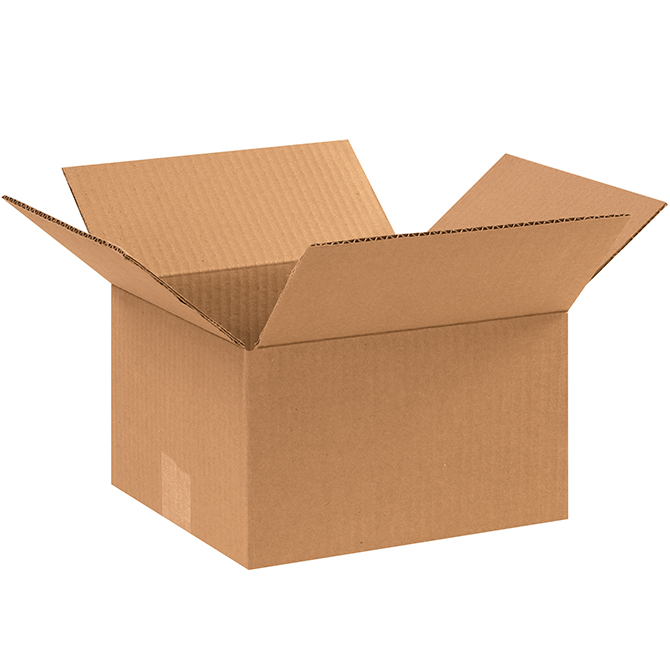 10 X 9 X 6" ECT-32 RSC Corrugated Box, 25 Boxes/Bundle