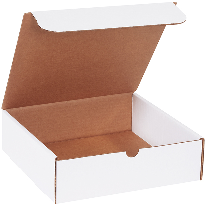 10 X 10 X 3" White Literature Mailer, 50 Mailers/Bundle