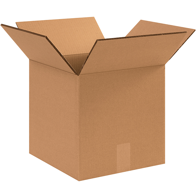 12 X 12 X 12" ECT-48 RSC Double Wall Box, 15 Boxes/Bundle