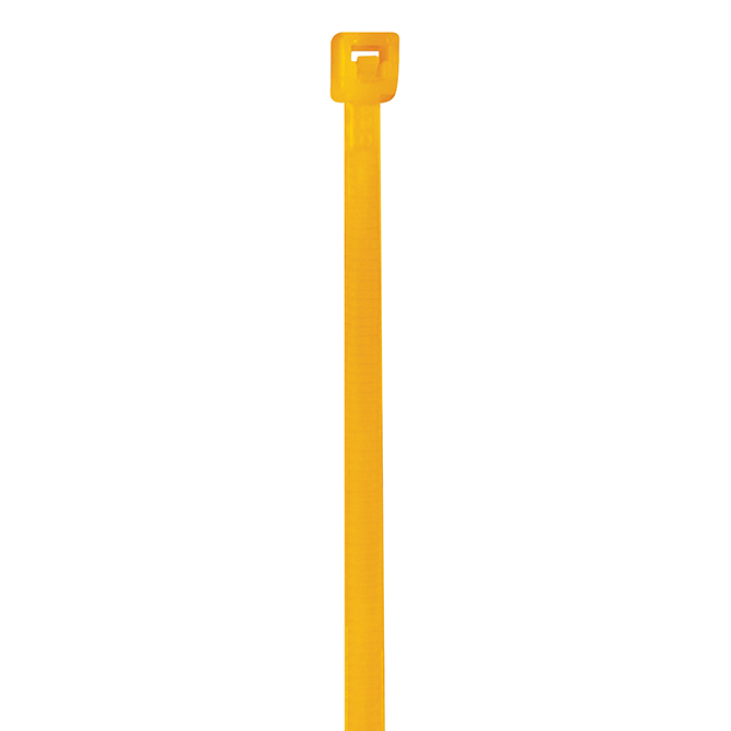 Cable Ties - 5.5", 40 LB., Fluorescent Orange, 1000/Case