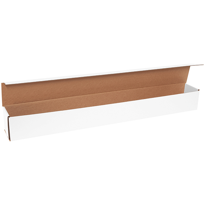 36 X 4 X 4" White Corrugated Mailer, 50 Mailers/Bundle