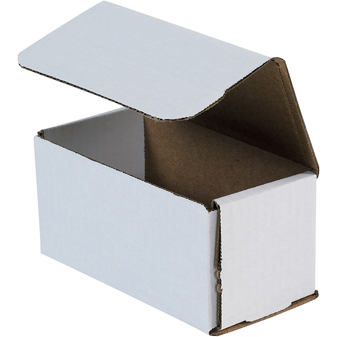 6 X 3 X 3" White Corrugated Mailer, 50 Mailers/Bundle