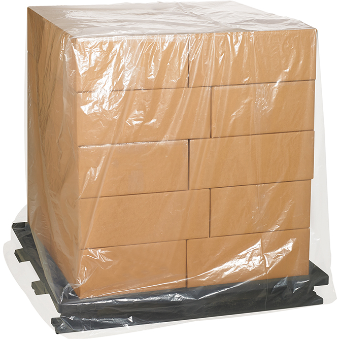 58 X 43 X 76" - 2 MIL Gusseted Poly Bags, 50/Roll