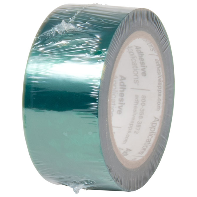 Polysil S4511 Green Polyester Splicing Tape - 2" X 72 Yds., 24 Rolls/Case