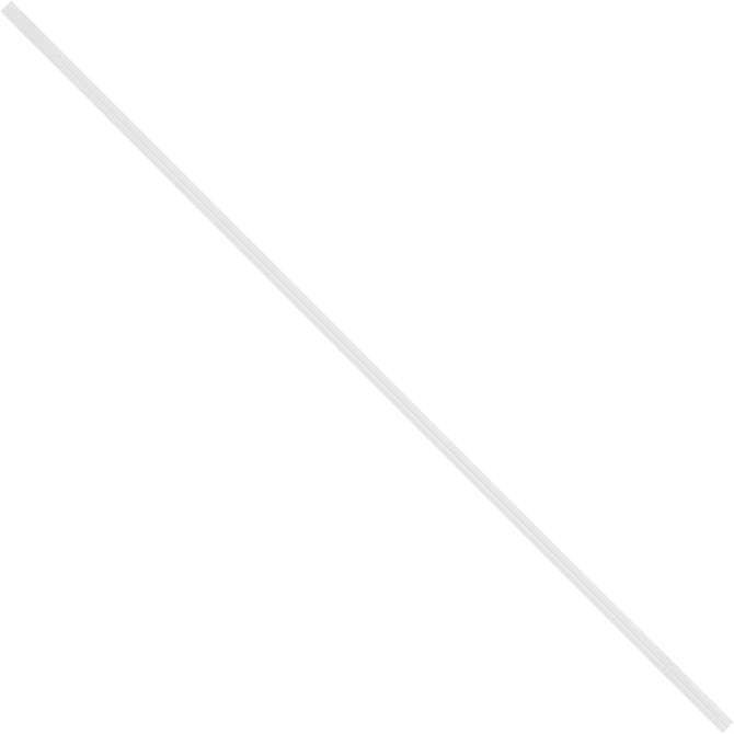 9&QUOT; Paper Pre-Cut Twist Ties, White, 2000/CASE