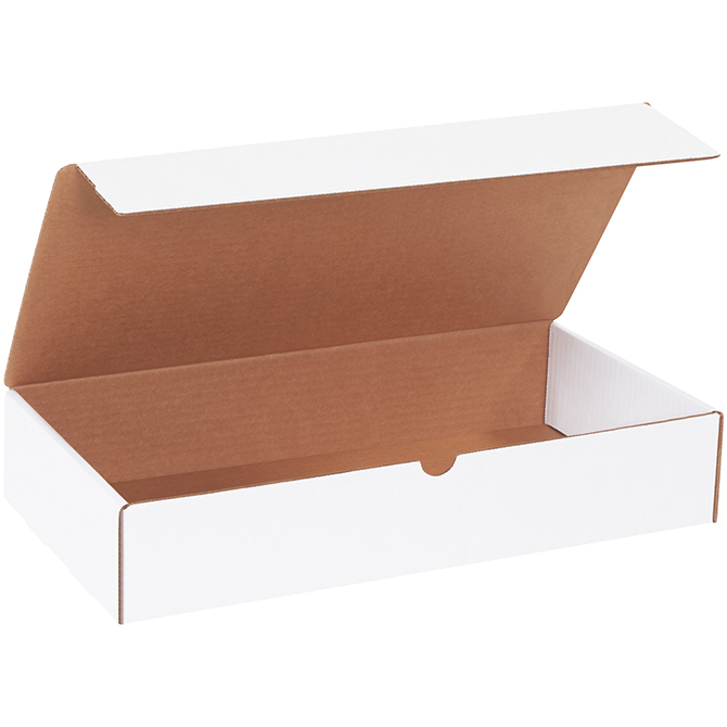 16 X 8 X 3" White Literature Mailer, 50 Mailers/Bundle