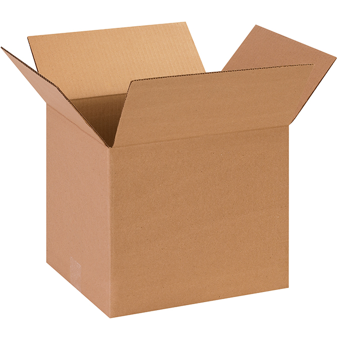 13 X 11 X 11" ECT-32 RSC Corrugated Box, 25 Boxes/Bundle