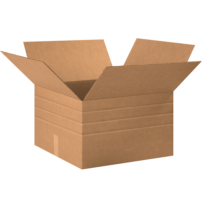 20 X 20 X 12/10/8/6" ECT-32 Multi-Depth Box, 15 Boxes/Bundle