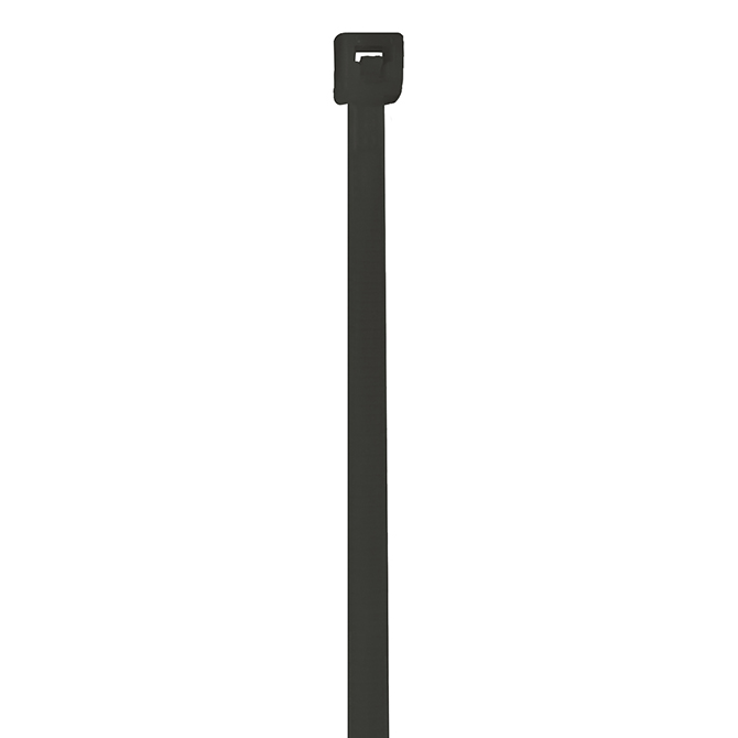 Cable Ties - 8", 18 LB., Black UV, 1000/Case
