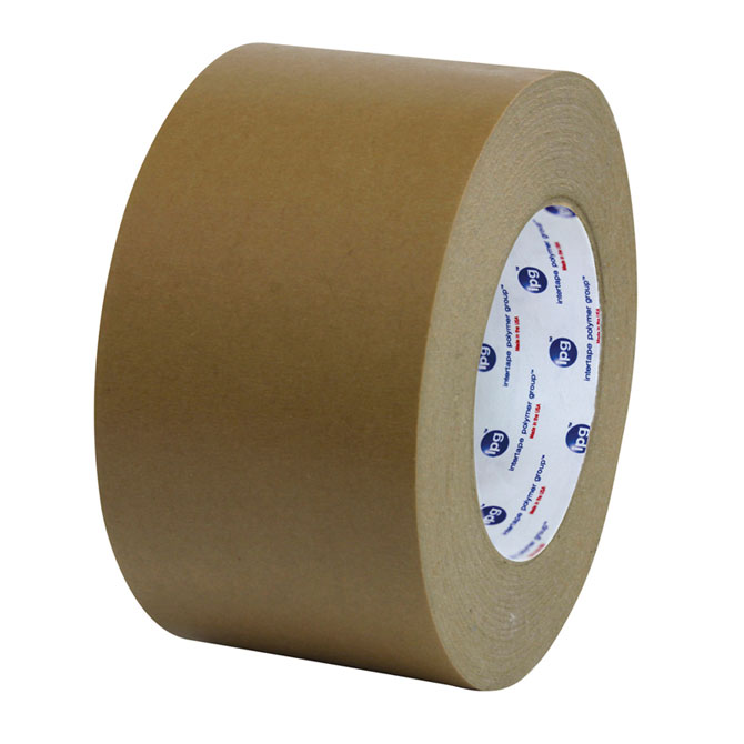 Intertape 530 Paper Flatback Tape - 2" X 60 Yds., Kraft, 24 Rolls/Case