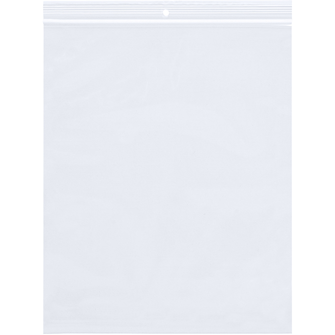 2 X 8" - 2 MIL Reclosable Bags, Hang Hole, 1000/CASE